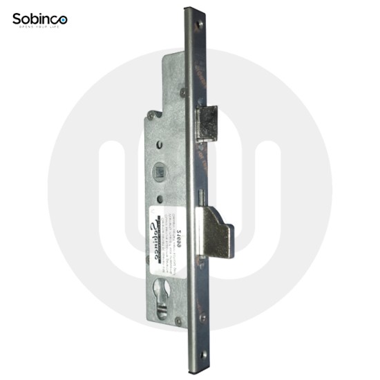 Sobinco 8600 Series Centre Mortice Lock - U - Rail Faceplate