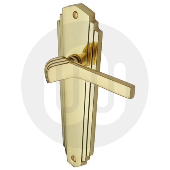 Art Deco Style Lever/Latch Door Handle