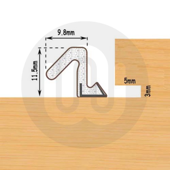 Aquatex / Aquamax Style A10 Replacement Weather Seal