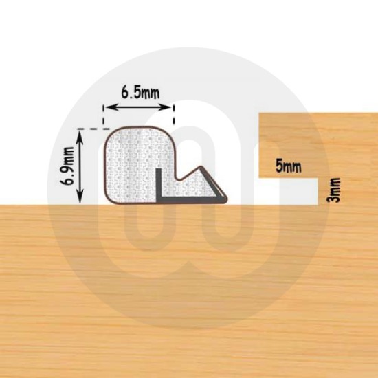 Aquatex / Aquamax Style P6 Replacement Weather Seal