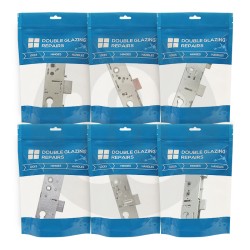 5x Lockmaster Centre Cases 45mm Backset D/S Individually Bagged