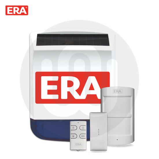 ERA Valiant Wireless Solar Siren Alarm Kit E1B