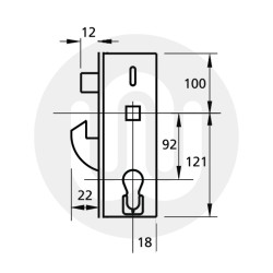 ERA Invincible Centre Case with Hook