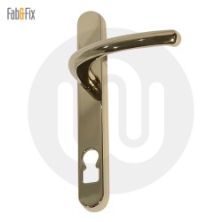 Simplefit by Fab & Fix Balmoral Invincible Inline Lever/Lever 92PZ/92PZ Door Handle - Medium Cover (243BP/211CRS)