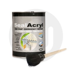 Sealacryl Roof Coating Membrane & Spreader Brush