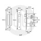 Euro Sashlock & Thumbturn Cylinder BS8621