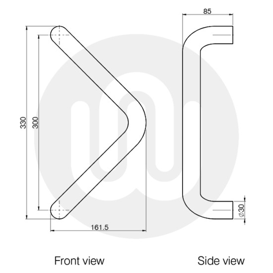 Mila Supa V Pull Handle