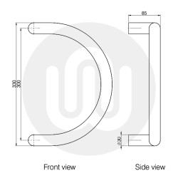 Mila Supa D Pull Handle