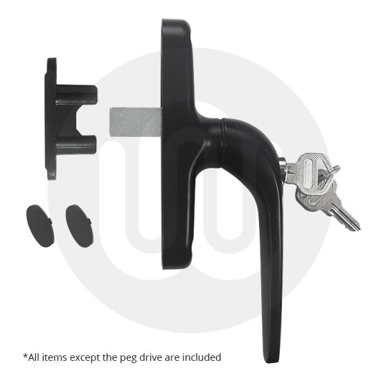 Budget Face-Fitting Technal Style Peg Window Handle