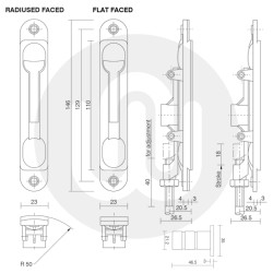 Axim Flush / Shoot Bolts