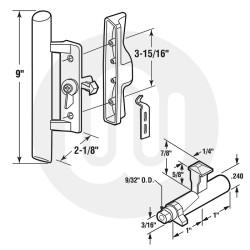 Sliding Glass Door Handle