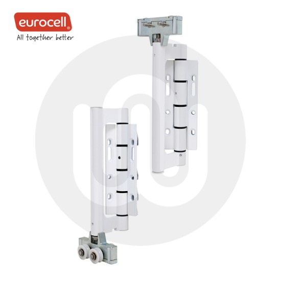 Eurocell Aspect BiFold Double Leaf Top & Bottom Bogey Wheels Set