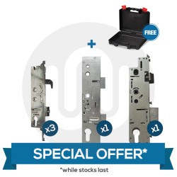 SPECIAL OFFER! x5 Popular Centre Cases (Yale, Lockmaster, GU) + Free Carry Case