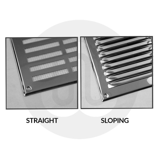 Stainless Steel Louvre Air Vent Grille Cover