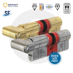 Simplefit Brisant Ultion 3 Star Thumbturn Euro Cylinder 