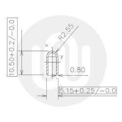 Steel Push-In Patio Track for Bi-Folding Doors