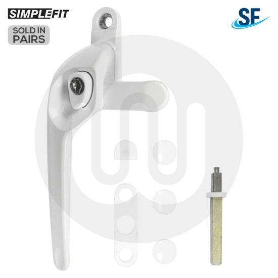 Simplefit Handlejammer Security Repair Window Handle (Pair)