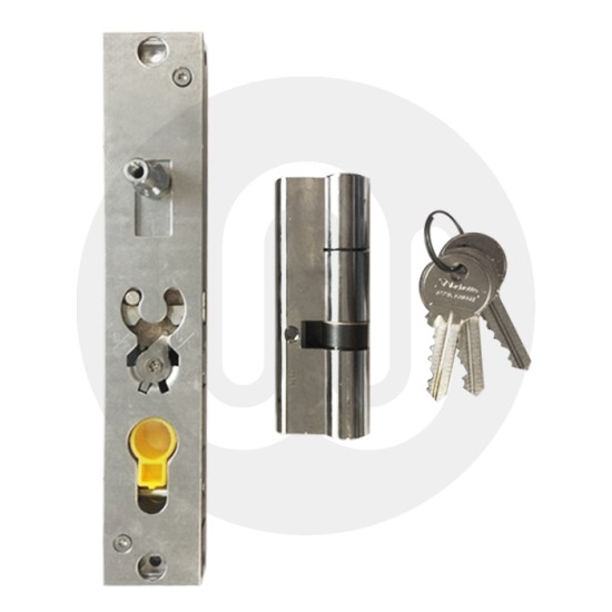 Technal Patio Door Lock with Cylinder