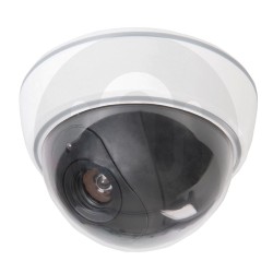 Dummy Security Dome Camera with LED
