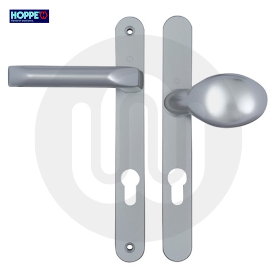 Hoppe Tokyo Asgard Unsprung Offset Lever/Pad 92PZ/70PZ Door Handle (230BP/203CRS) includes screws and spindle