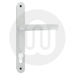 Simplefit Trade Sprung Inline Lever/Lever 92PZ/92PZ Door Handle - Medium Cover (240BP/211CRS)