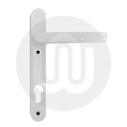 Simplefit Trade Sprung Inline Lever/Lever 92PZ/92PZ Door Handle - Standard Cover (220BP/122CRS)