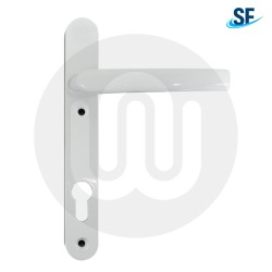 Simplefit Trade Sprung Inline Lever/Lever 92PZ/92PZ Door Handle - Standard Cover (220BP/122CRS)