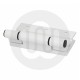 Window Door Aluminium Alloy Stormproof Hinge White 100mm (4”) Long 