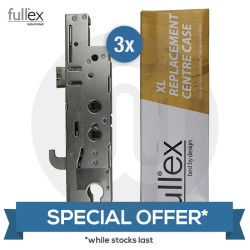 SPECIAL OFFER! 3x Genuine Fullex XL Centre Cases - Double Spindle / 35mm Backset
