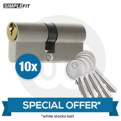 SPECIAL OFFER! 10x Mixed Standard Dual Finish Cylinders