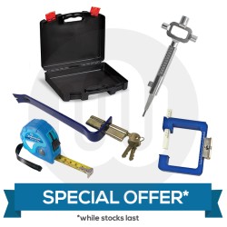 SPECIAL OFFER! Lock Access & Double Glazed Unit Measuring Kit + Free Carry Case