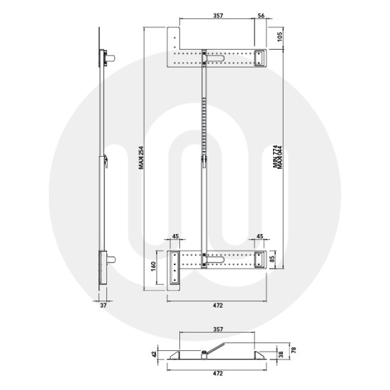 ERA Lockdown Door Barricade for Single Doors