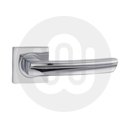 Arc Lever Handle on Rose