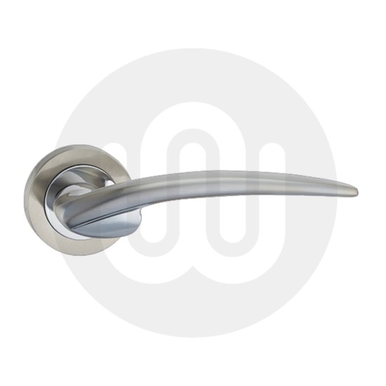 Janus Lever Handle on Rose