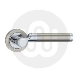 Olympia Lever Handle on Rose