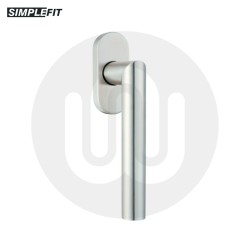 Simplefit FG61L.ER Stainless Steel Tilt & Turn Handle - Non-Locking