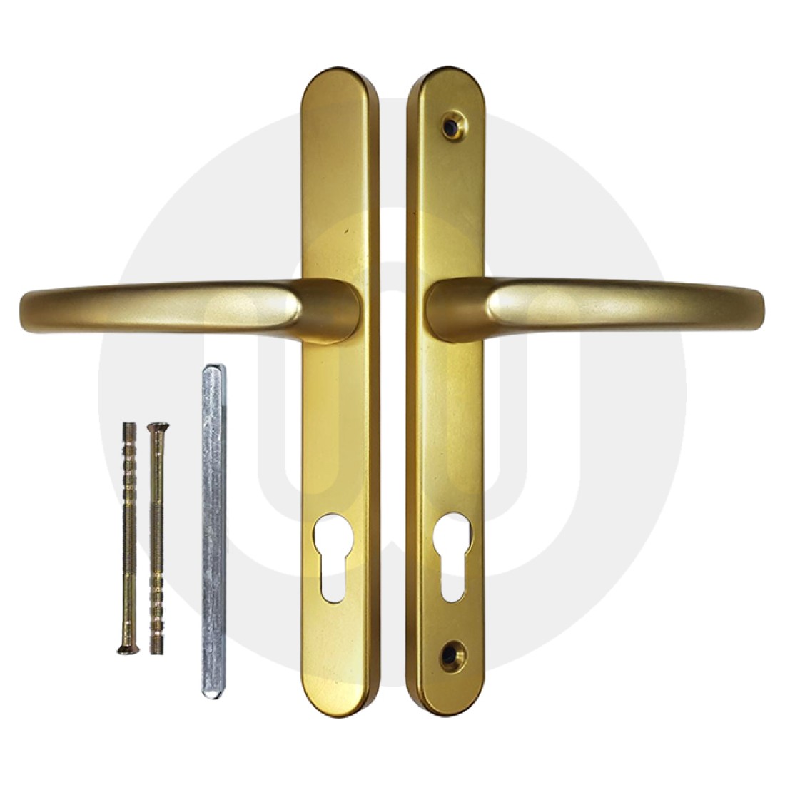 B&Q / Accado 85mm PZ Door Handle Sprung
