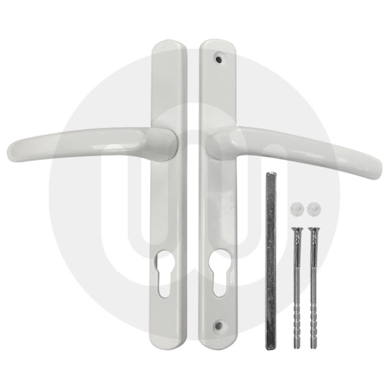 B&Q / Accado 85mm PZ Door Handle - Sprung