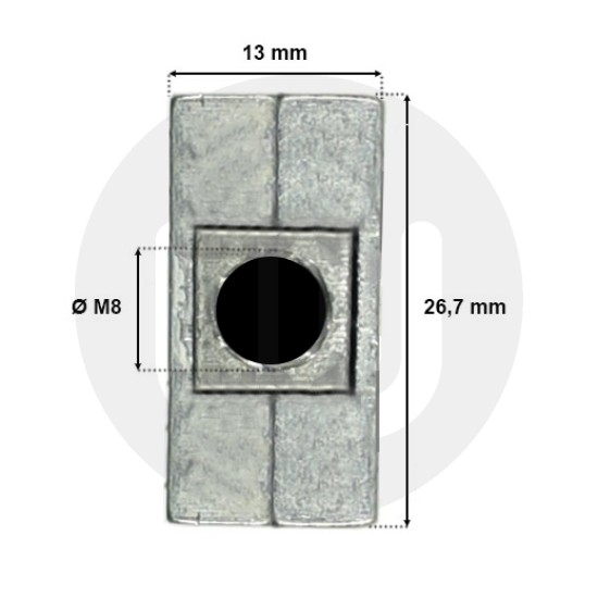 Fapim MX97293 / Aliplast ACDV212 Concealed Bi-part Bi-Fold Gearbox