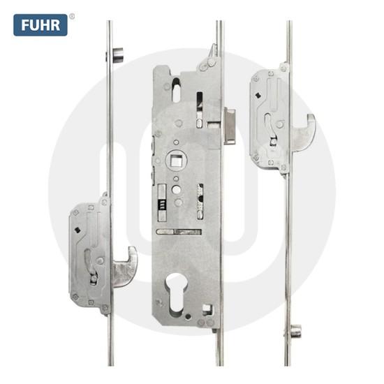 Fuhr 856 Type 15 Upvc Or Bifold Door Lock 2 Hook 2 Roller