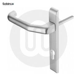 Sobinco 826L VI External Handle with Cylinder Hole
