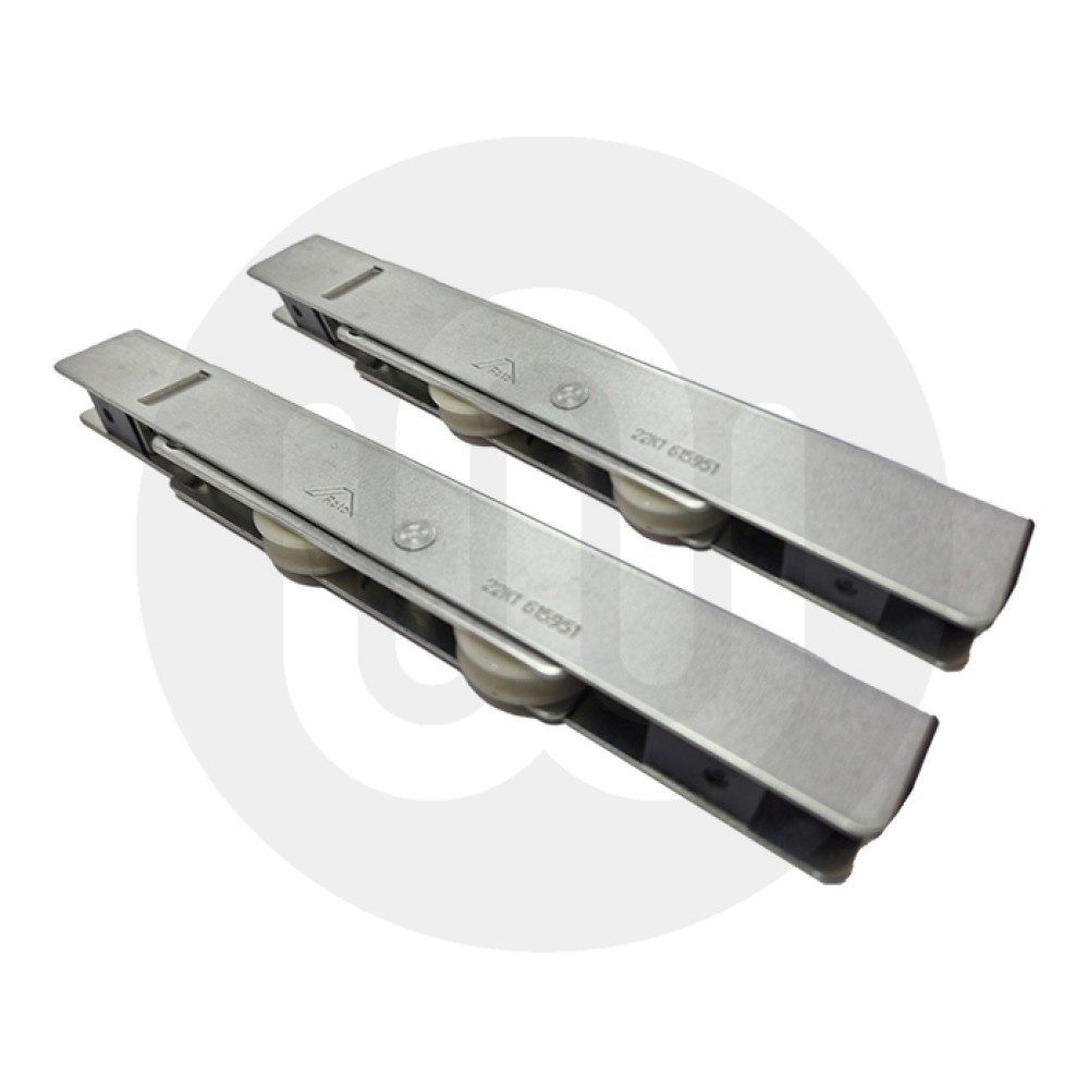 Slimline Tandem Patio Rollers with Nylon Wheels Sold and Priced in Pairs