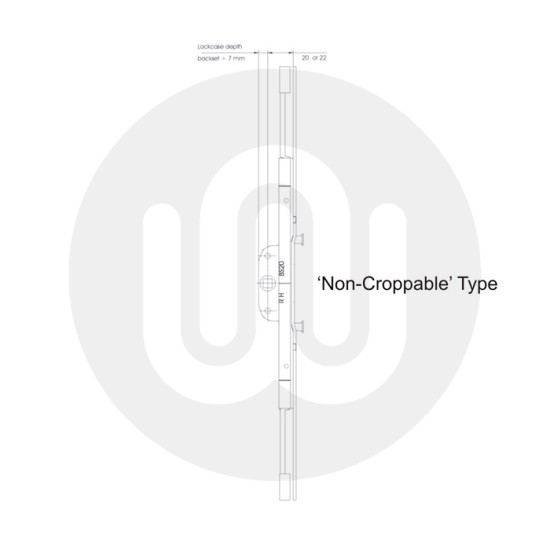 Maco MACH II Gearbox Non-Croppable