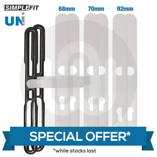 SPECIAL OFFER! Simplefit UNI 3-in-1 Emergency Door Handle