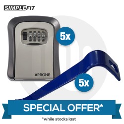 SPECIAL OFFER! 5x Combination Key Safes & 5x Magic Wand Opening Tools
