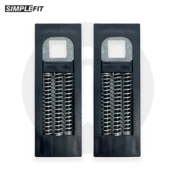 Simplefit Spring Cassettes (Pair) - Fits Hoppe, Mila & Many More...