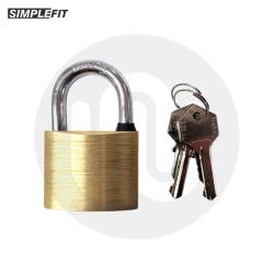 Simplefit Heavy Duty Brass Padlock