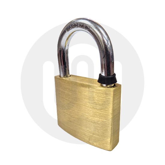 Simplefit Heavy Duty Brass Padlock – Keyed Alike