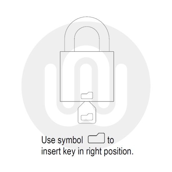 Simplefit Anchor Las High Security CEN Grade 3 Stainless Steel Padlock - 60mm Closed Shackle