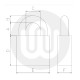 Simplefit Anchor Las High Security CEN Grade 3 Stainless Steel Padlock – Keyed Alike - 46mm
